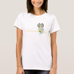 Fancy Funky Owl Women&#39;s T Shirts at Zazzle