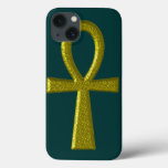 Fancy Gold Ankh iPhone 13 Case