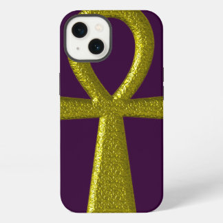 Fancy Gold Ankh iPhone 13 Case