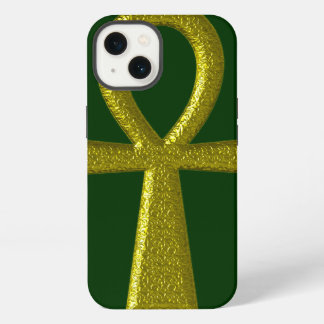 Fancy Gold Ankh iPhone 13 Case