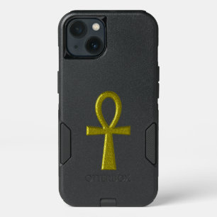 Fancy Gold Ankh iPhone 13 Case