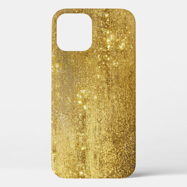 Fancy Gold Glitter iPhone / iPad case (Back)