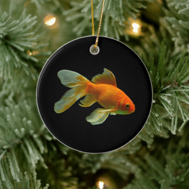 Fancy Goldfish Christmas Ornament (Tree)