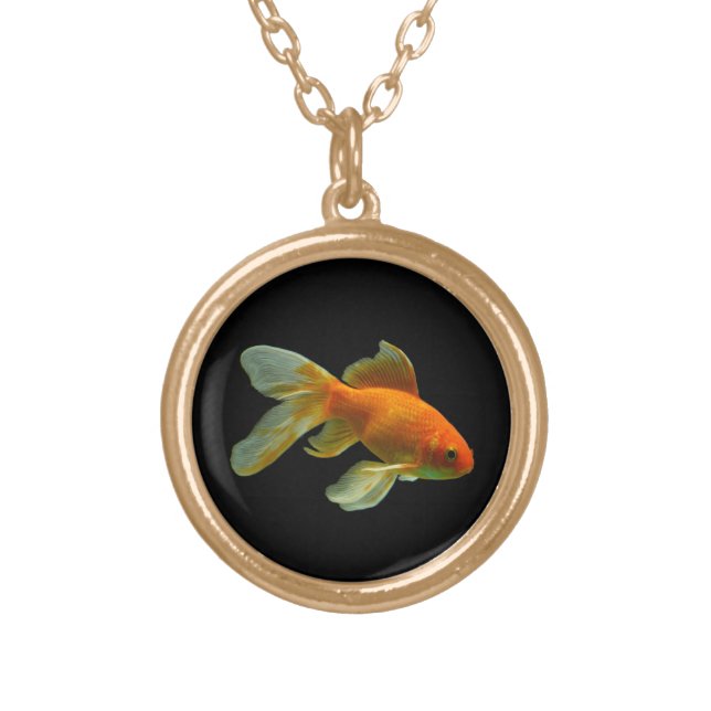 Fancy Goldfish Necklace (Front)