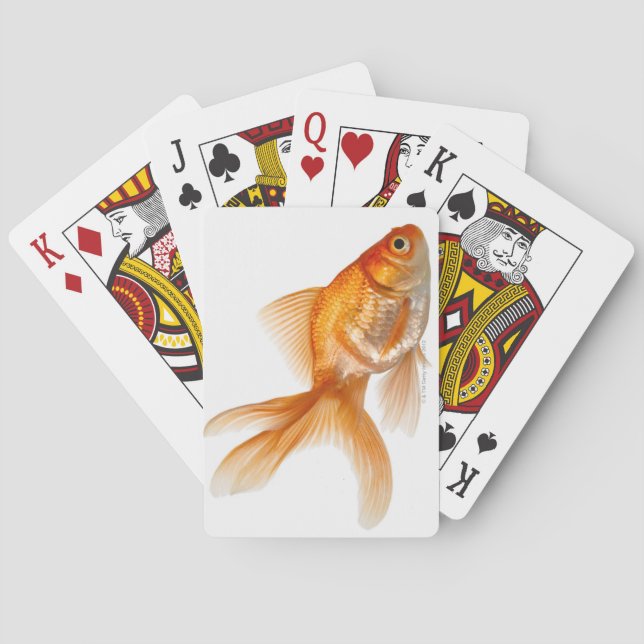 Fancy Goldfish Poker Cards (Back)
