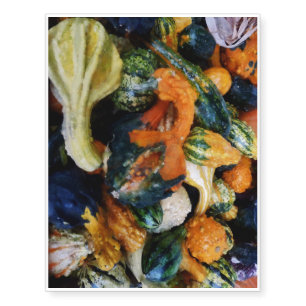 Fancy Gourds Temporary Tattoos