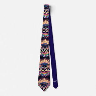 Fancy Graduate 2025 Neck Tie