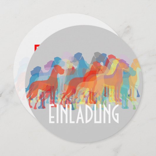 Fancy Great Danes (Front/Back)