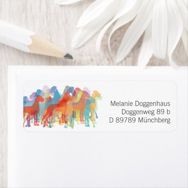 Fancy Great Danes Label (Insitu)