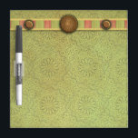 Fancy Green Dry Erase Board<br><div class="desc">"You change for two reasons. Either you learn enough that you want to or you’ve been hurt enough that you have to."</div>