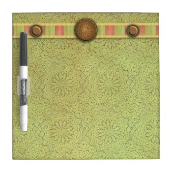 Fancy Green Dry Erase Board by ArtsofLove at Zazzle