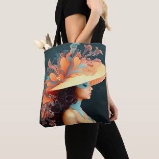 FANCY HAT PARADE #3 TOTE BAG