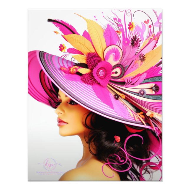 FANCY HAT PARADE #4 PHOTO PRINT (Front)