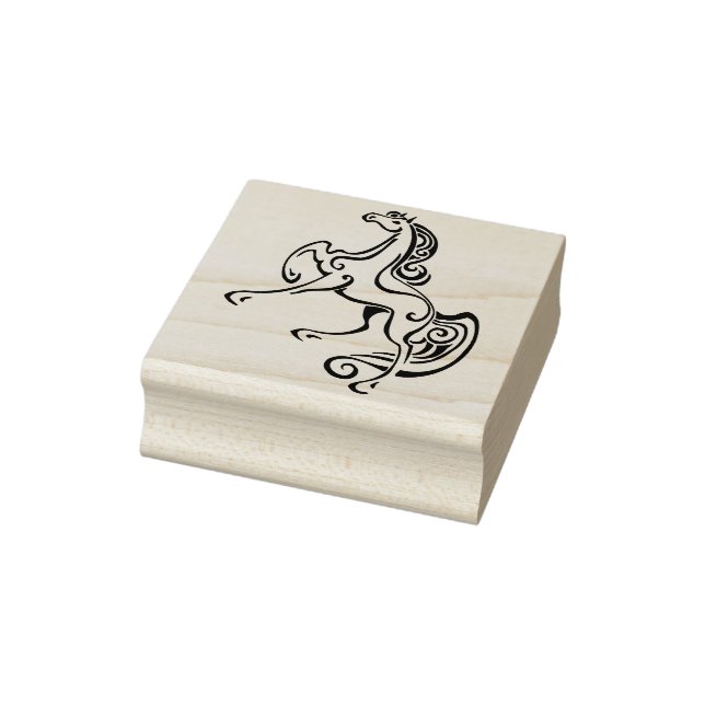 fancy horse art stamp (Stamp)