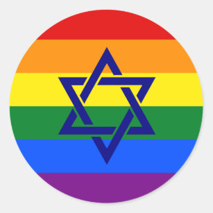 Fancy Jewish Pride Sticker