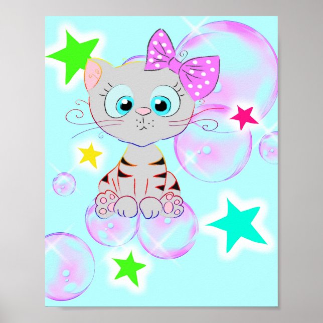 Fancy Kitten - Poster (Front)