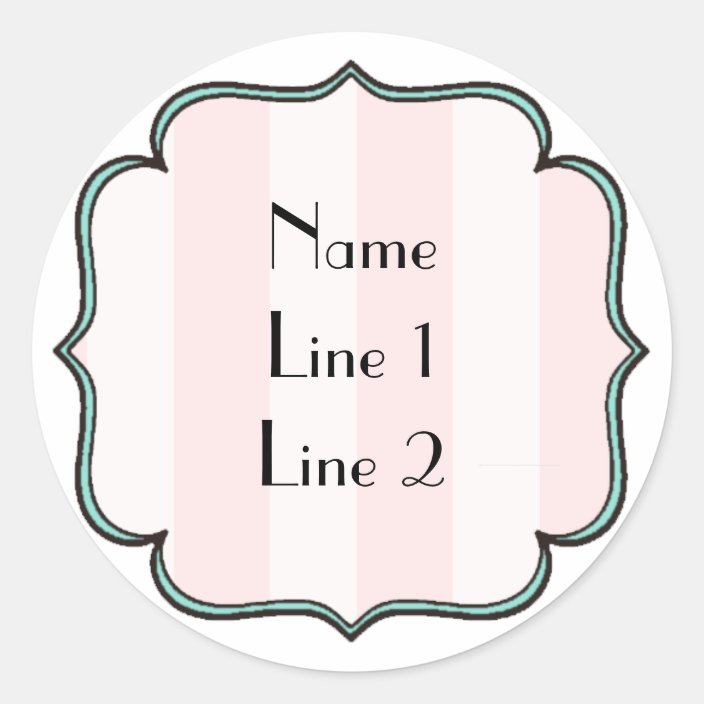Fancy Label Sticker