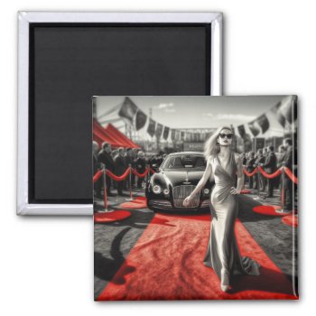 Fancy Lady Magnet by MarblesPictures at Zazzle