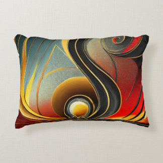 Fancy Latest Design Printed Accent Pillow