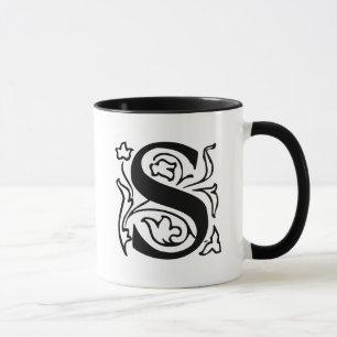 Fancy Letter S Mug
