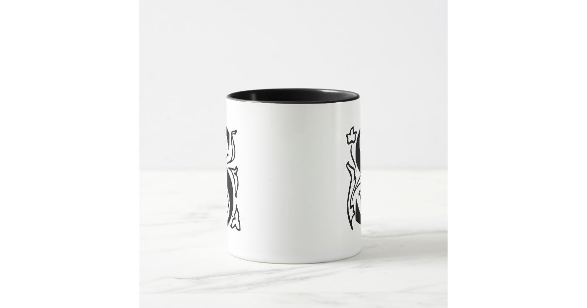 Fancy Letter S Mug | Zazzle