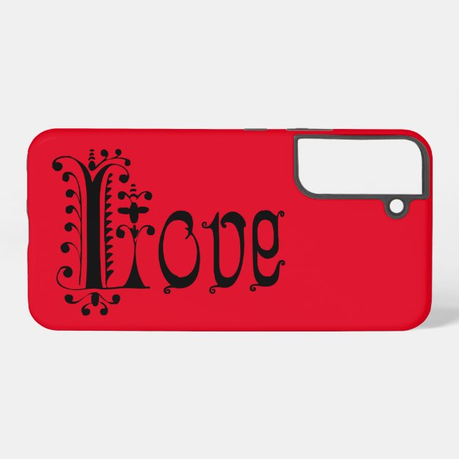 Fancy Love Samsung Galaxy Case (Back Horizontal)