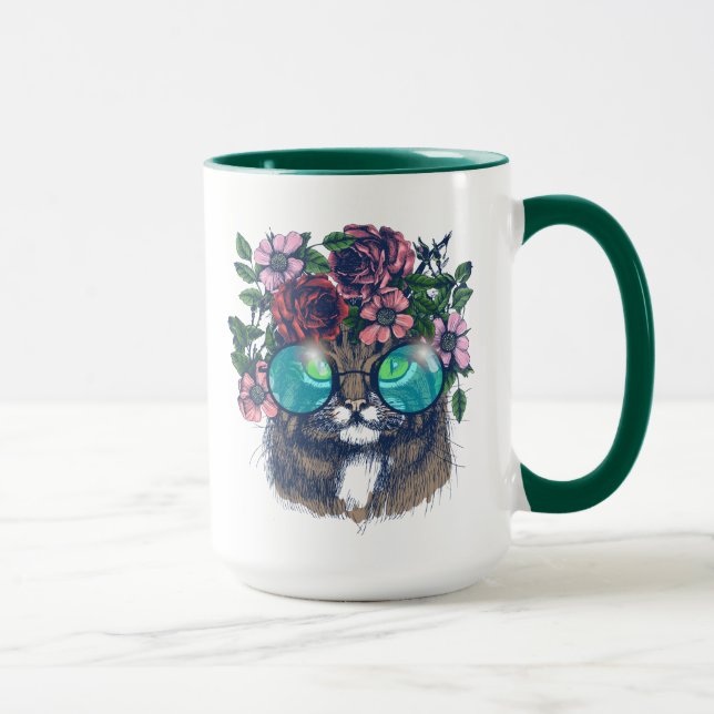 Fancy Maine Coon Mug (Right)