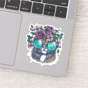 Fancy Maine Coon Sticker