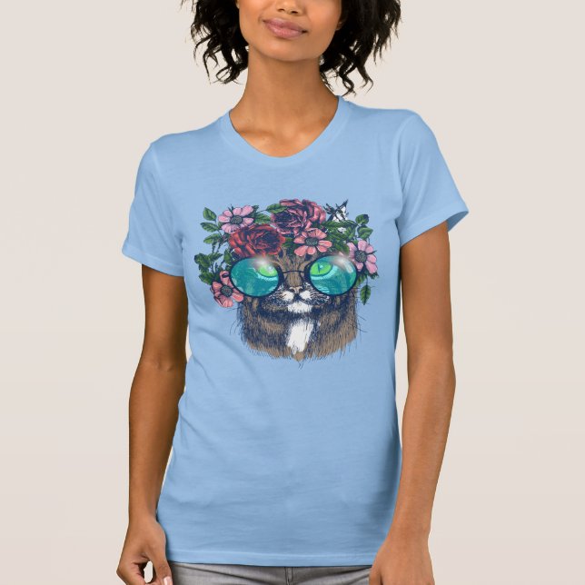 Fancy Maine Coon T-Shirt (Front)