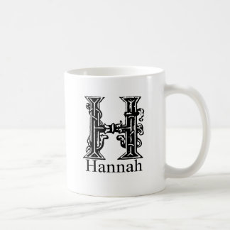 Fancy Monogram: Hannah Coffee Mug