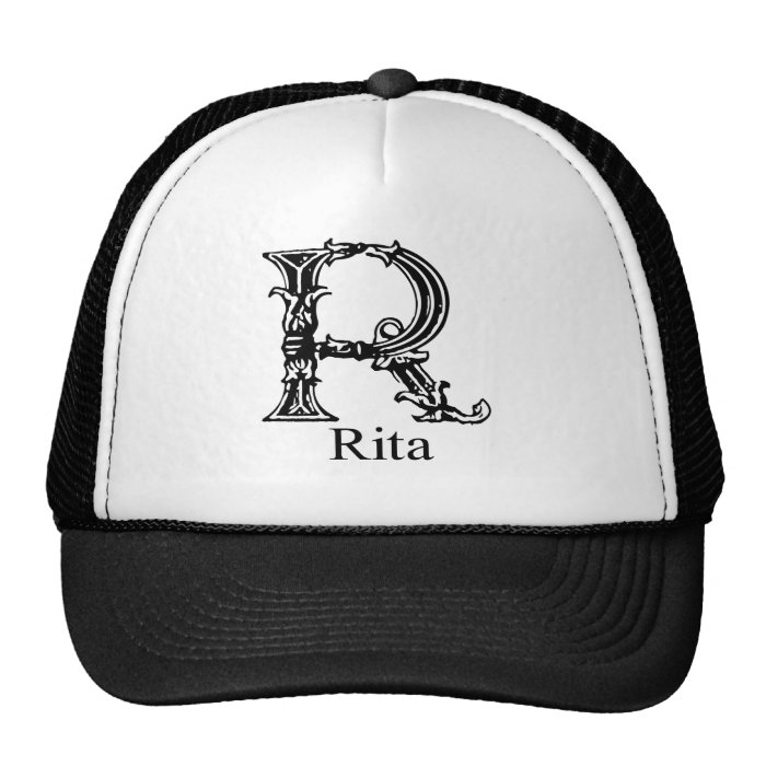 Fancy Monogram Rita Hats