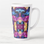 Fancy Mosaic Latte Coffee Mug 