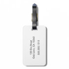 Fancy Mr. & Mrs. Luggage Tag