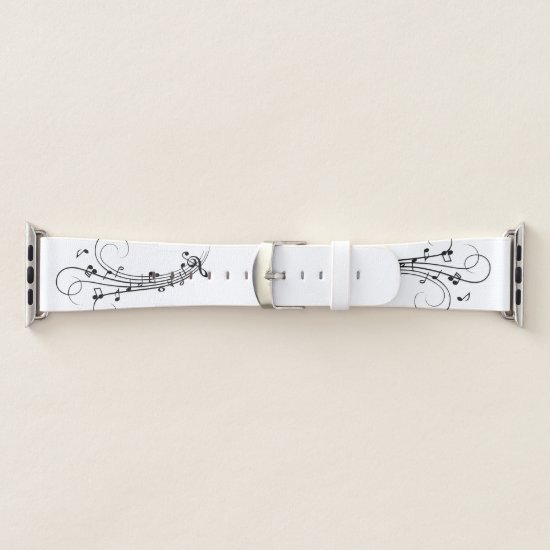 Fancy Music Notes Apple Watch Band