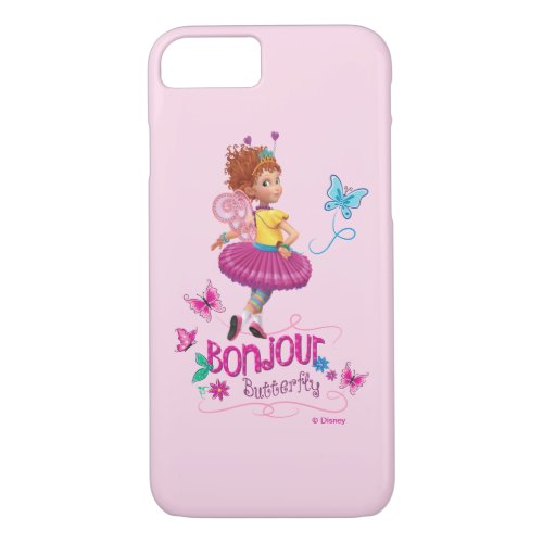 Fancy Nancy  Bonjour Butterfly iPhone 87 Case