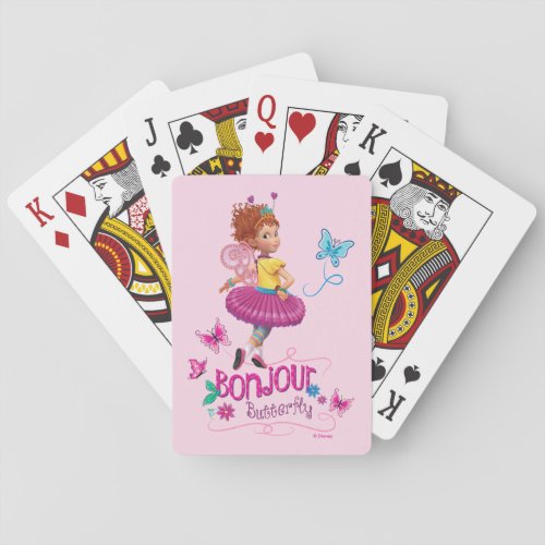 Fancy Nancy  Bonjour Butterfly Poker Cards