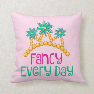 Fancy Nancy   Fancy Every Day Throw Pillow