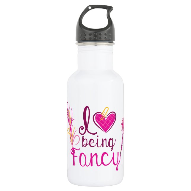 Fancy Nancy | I Love Being Fancy Stainless Steel Water Bottle (Front)