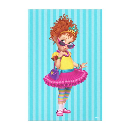 Fancy Nancy Perfectly Posh Canvas Print Zazzle