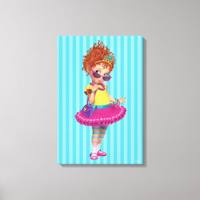 Fancy Nancy | Perfectly Posh Canvas Print (Front)