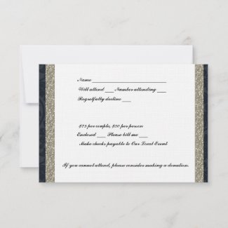 Fundraiser Invitations With Response Cards 10