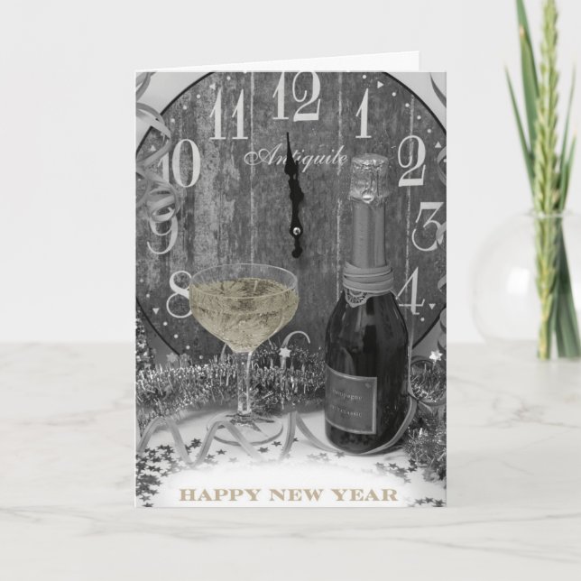 Fancy New Years Invitation (Front)