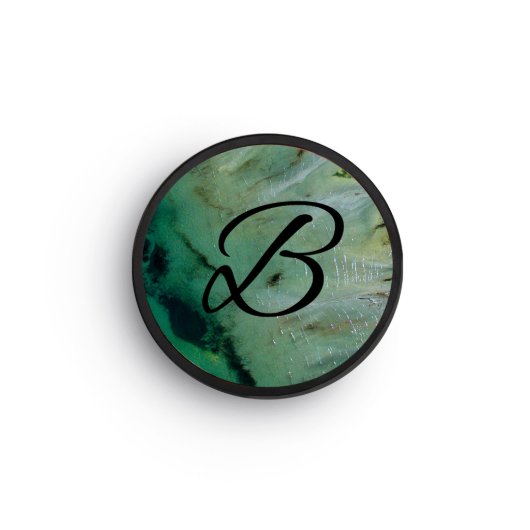 Fancy Nuckees™ Scripted Monogram Phone Grip (Front)