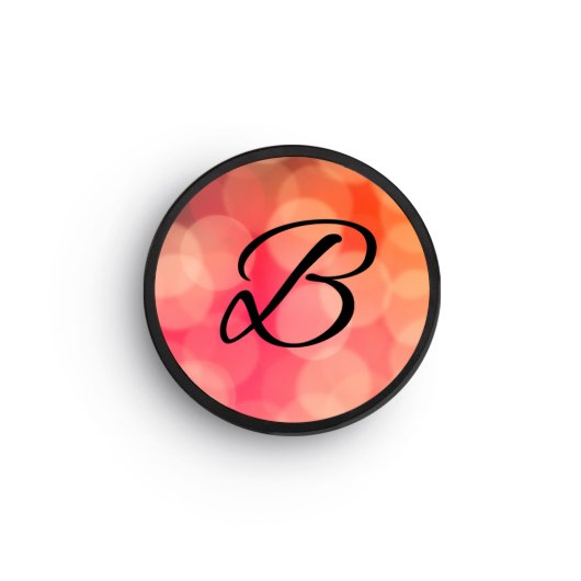 Fancy Nuckees™ Scripted Monogram Phone Grip (Front)