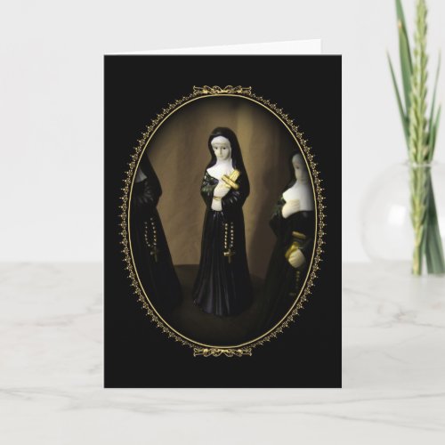 Fancy Nun Card