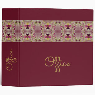 Fancy Office 3 Ring Binder