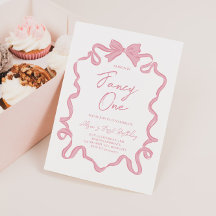 Fancy One Bow Coquette Birthday