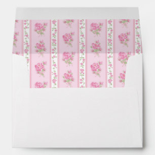 Fancy One Pink Bow First Birthday Envelope