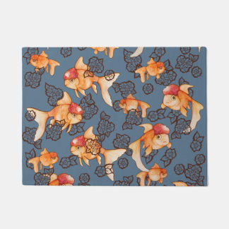 Fancy Oranda Goldfish Doormat