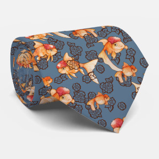 Fancy Oranda Goldfish Neck Tie